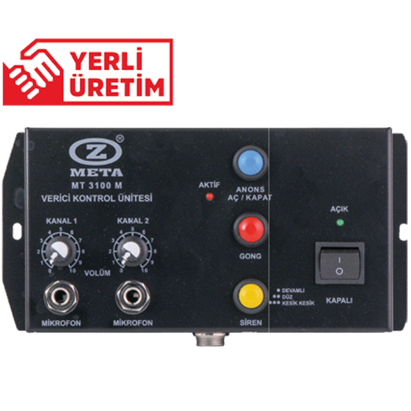 MT 3100 M VERİCİ KONTROL ÜNİTESİ